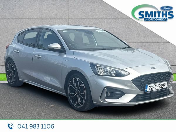 Ford Focus Hatchback, Petrol Hybrid, 2022, Grey