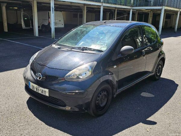 Toyota Aygo Hatchback, Petrol, 2008, Black