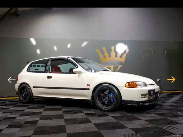 Honda Civic Hatchback, Petrol, 1992, White