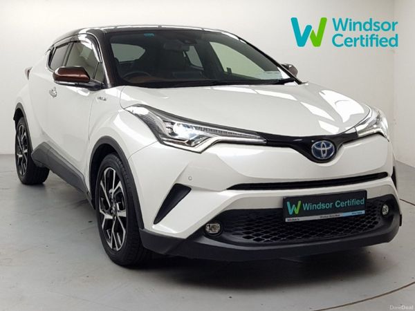 Toyota C-HR SUV, Petrol Hybrid, 2019, White