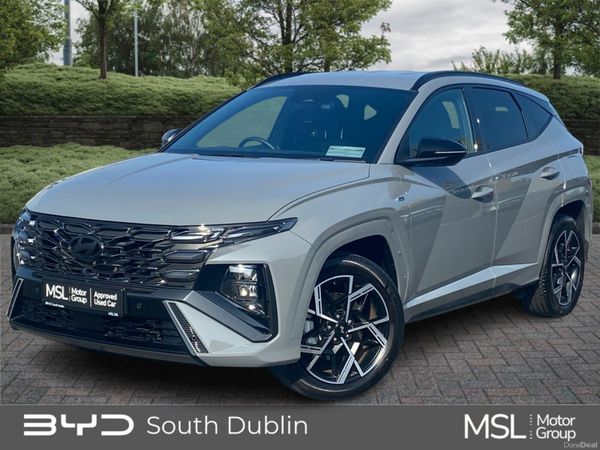 Hyundai Tucson SUV, Petrol Hybrid, 2025, Grey