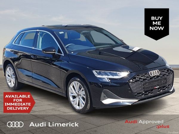 Audi A3 Hatchback, Petrol Plug-in Hybrid, 2026, Blue