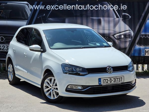 Volkswagen Polo Hatchback, Petrol, 2017, White
