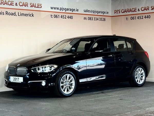 BMW 1-Series Hatchback, Diesel, 2017, Black