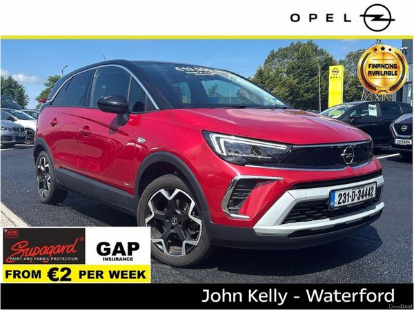 Opel Crossland X SUV, Petrol, 2023, Red