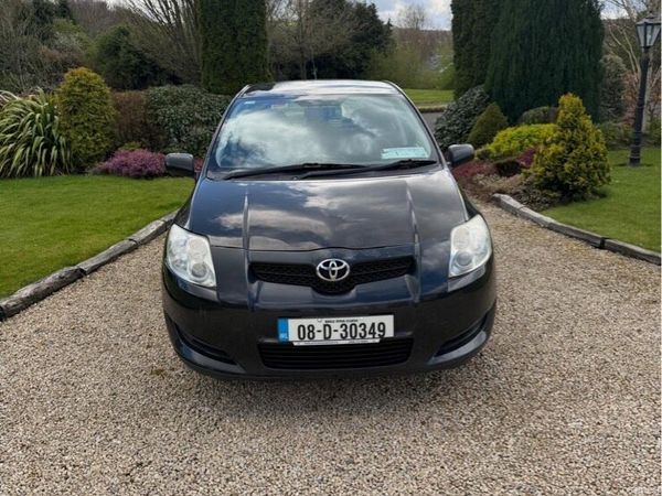 Toyota Auris Hatchback, Petrol, 2008, Black