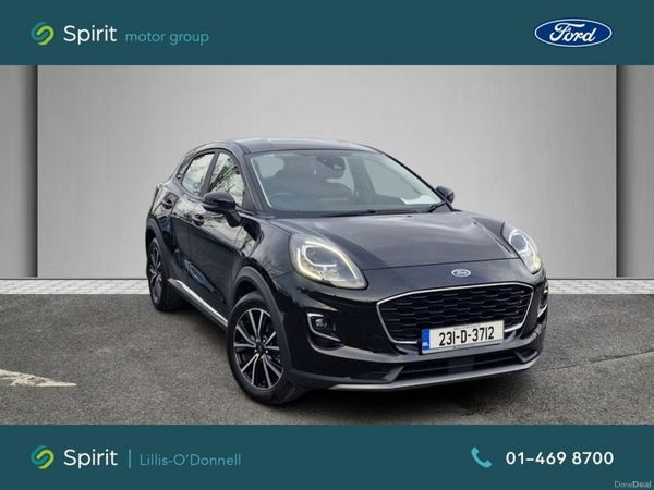 Ford Puma MPV, Petrol Hybrid, 2023, Black