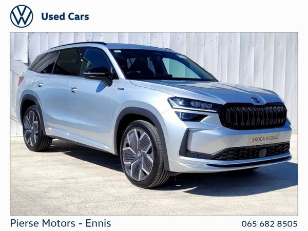 Skoda Kodiaq SUV, Petrol Hybrid, 2026, Silver