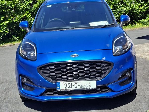 Ford Puma MPV, Petrol Hybrid, 2022, Blue