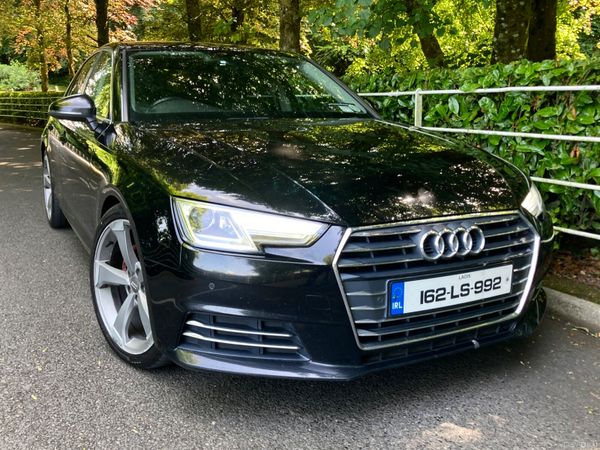 Audi A4 Saloon, Diesel, 2017, Black
