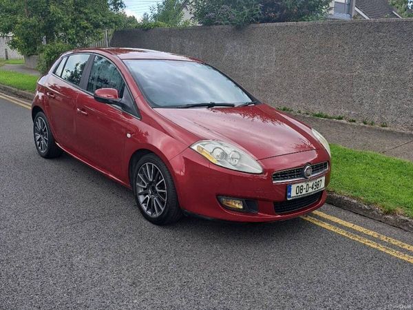 Fiat Bravo Hatchback, Petrol, 2008, Red