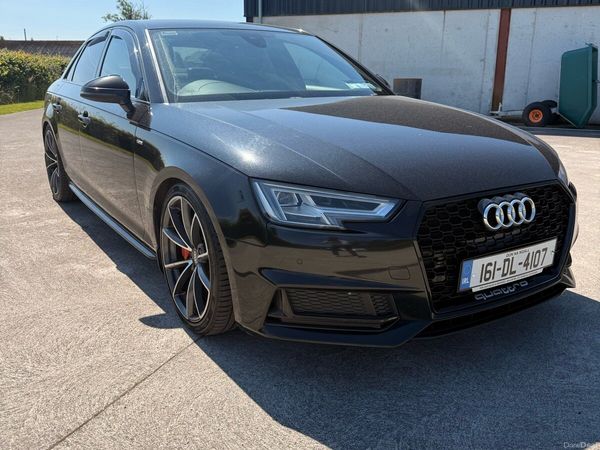Audi A4 Saloon, Diesel, 2016, Black