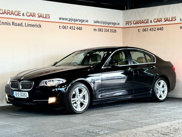 BMW 5-Series Saloon, Diesel, 2012, Black