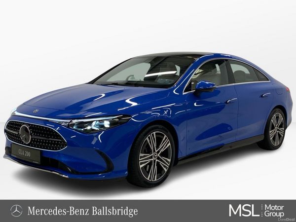 Mercedes-Benz CLA Coupe, Petrol, 2026, Blue