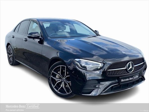 Mercedes-Benz E-Class Saloon, Diesel Plug-in Hybrid, 2021, Black