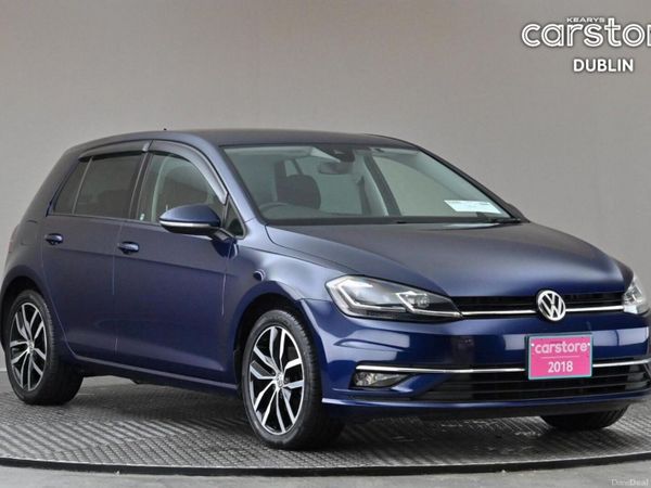 Volkswagen Golf Hatchback, Petrol, 2018, Blue