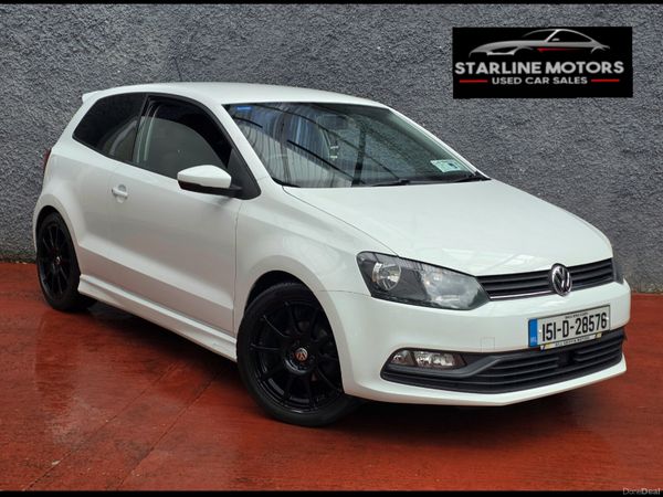 Volkswagen Polo Hatchback, Petrol, 2015, White