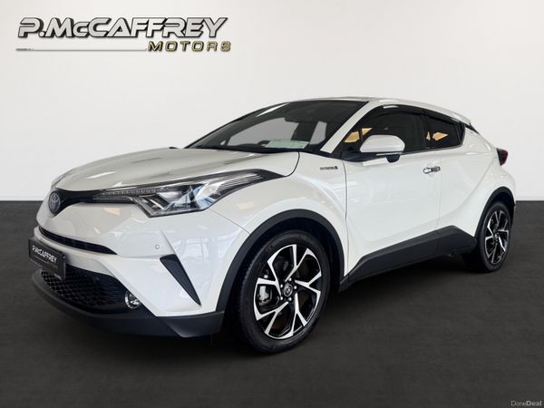 Toyota C-HR Hatchback, Petrol Hybrid, 2019, White