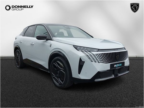 Peugeot 3008 Estate, Electric, 2025, White