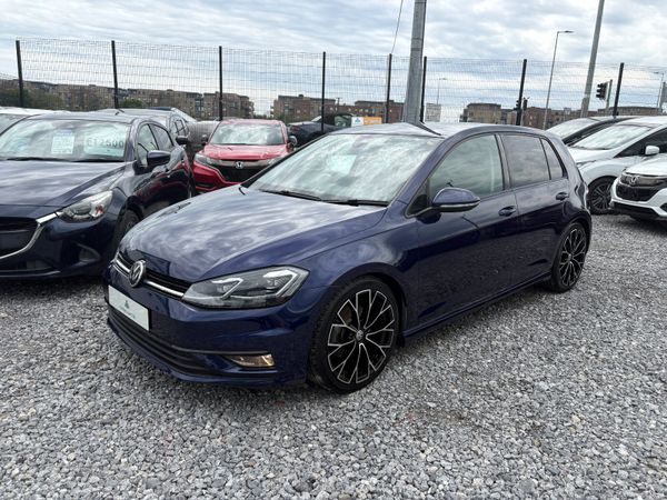 Volkswagen Golf Hatchback, Petrol, 2019, Blue
