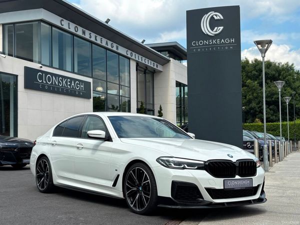 BMW 5-Series Saloon, Diesel, 2022, White