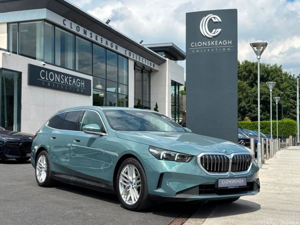 BMW i5 Estate, Electric, 2025, Green