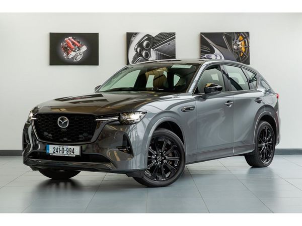 Mazda CX-60 SUV, Petrol Plug-in Hybrid, 2024, Grey