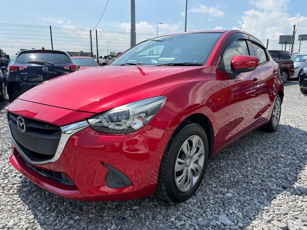Mazda Demio Hatchback, Petrol, 2017, Red
