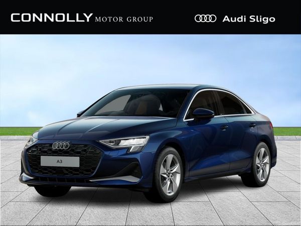 Audi A3 Saloon, Petrol, 2026, Blue