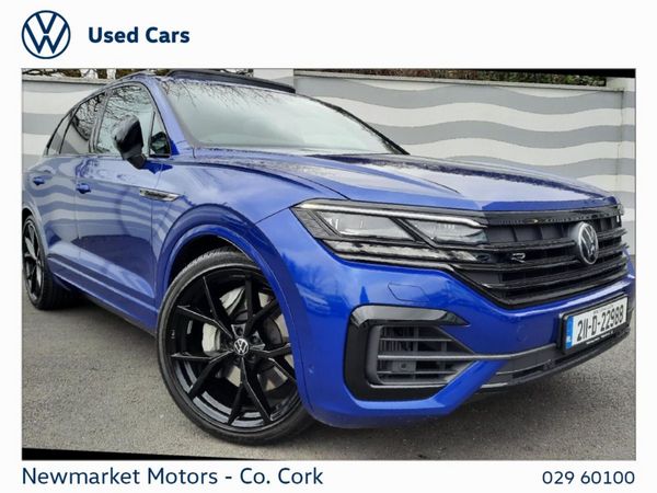 Volkswagen Touareg SUV, Petrol Plug-in Hybrid, 2021, Blue