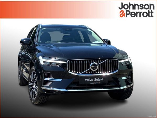 Volvo XC60 SUV, Petrol Plug-in Hybrid, 2022, Black
