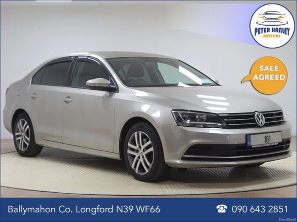Volkswagen Jetta Saloon, Diesel, 2016, Silver