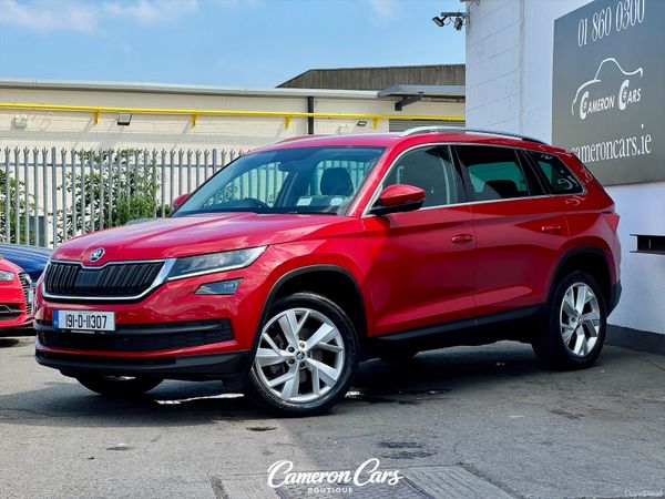 Skoda Kodiaq SUV, Diesel, 2019, Red
