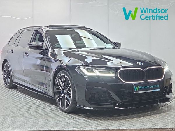BMW 5-Series Estate, Diesel, 2023, Black