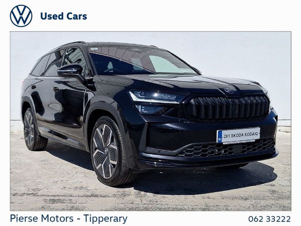 Skoda Kodiaq SUV, Petrol Hybrid, 2026, Black