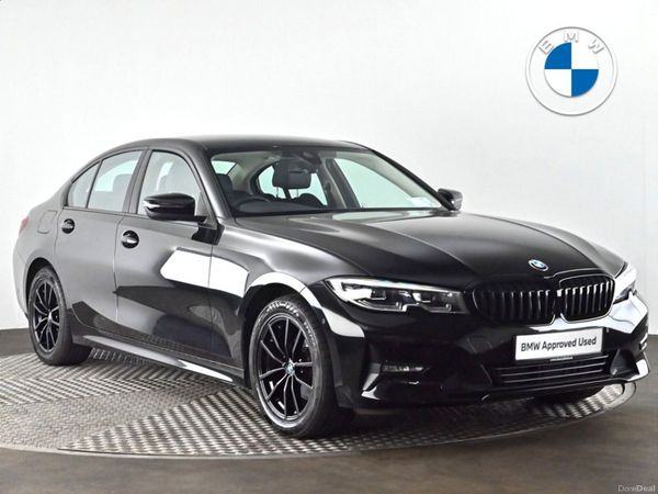 BMW 3-Series Saloon, Diesel Hybrid, 2022, Black