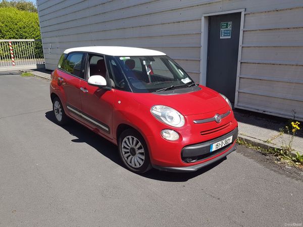 Fiat 500 MPV, Diesel, 2015, Red