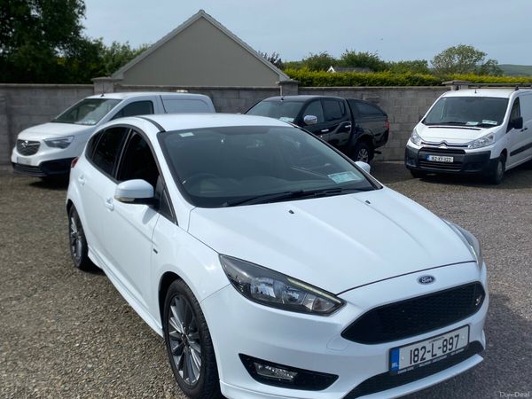 Ford Focus Hatchback, Diesel, 2018, White