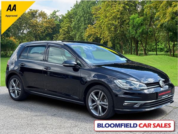 Volkswagen Golf Hatchback, Petrol, 2020, Black