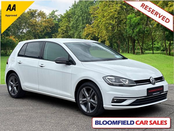 Volkswagen Golf Hatchback, Petrol, 2020, White
