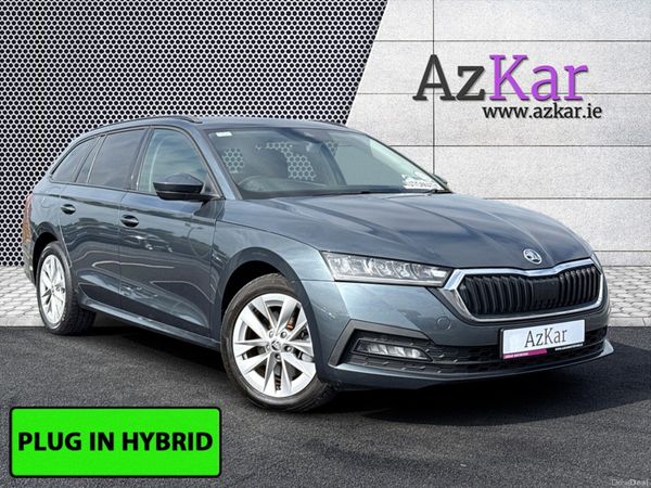 Skoda Octavia Estate, Petrol Plug-in Hybrid, 2022, Grey