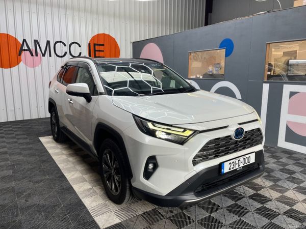 Toyota RAV4 SUV, Petrol Hybrid, 2023, White