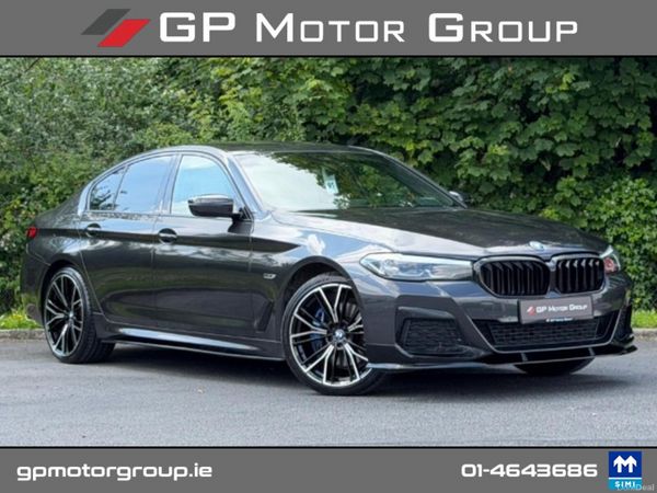 BMW 5-Series Saloon, Petrol Plug-in Hybrid, 2022, Grey
