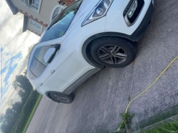 Hyundai Santa Fe SUV, Diesel, 2018, White