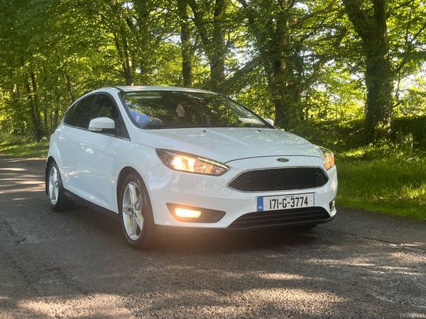 Ford Focus Hatchback, Diesel, 2017, White