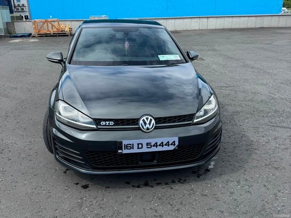 Volkswagen Golf Hatchback, Diesel, 2016, Grey