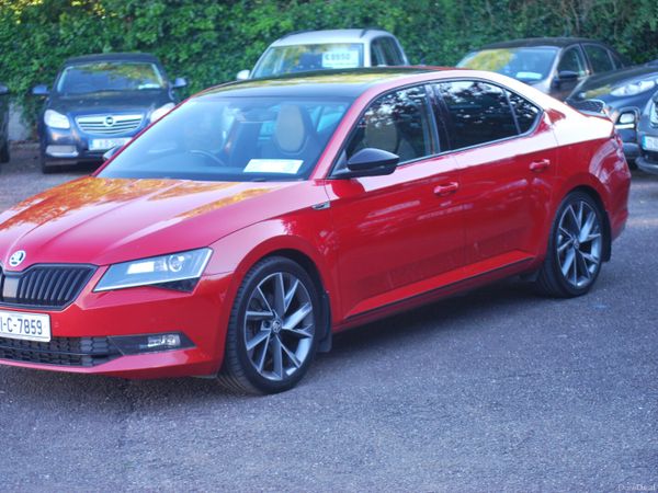 Skoda Superb Saloon, Diesel, 2018, Red