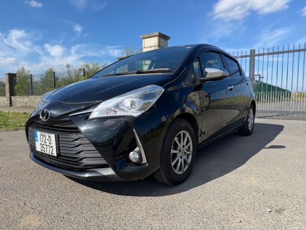 Toyota Vitz Hatchback, Petrol, 2017, Black