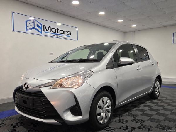 Toyota Vitz Hatchback, Petrol, 2018, Silver