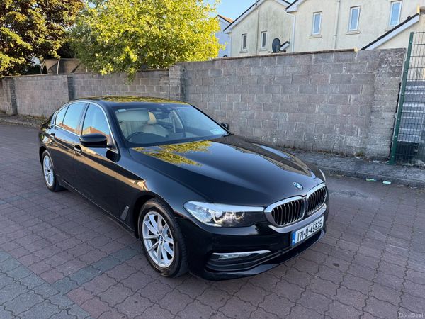 BMW 5-Series Saloon, Diesel, 2017, Black